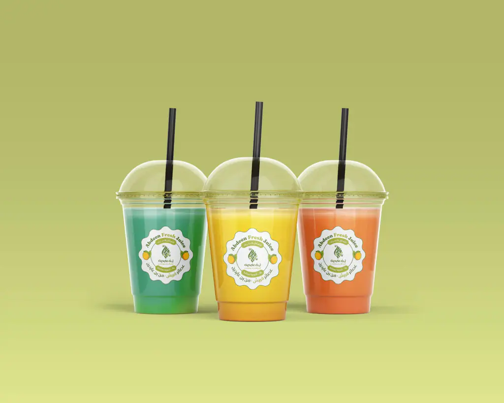 Abdeen Coffee: Juice cups