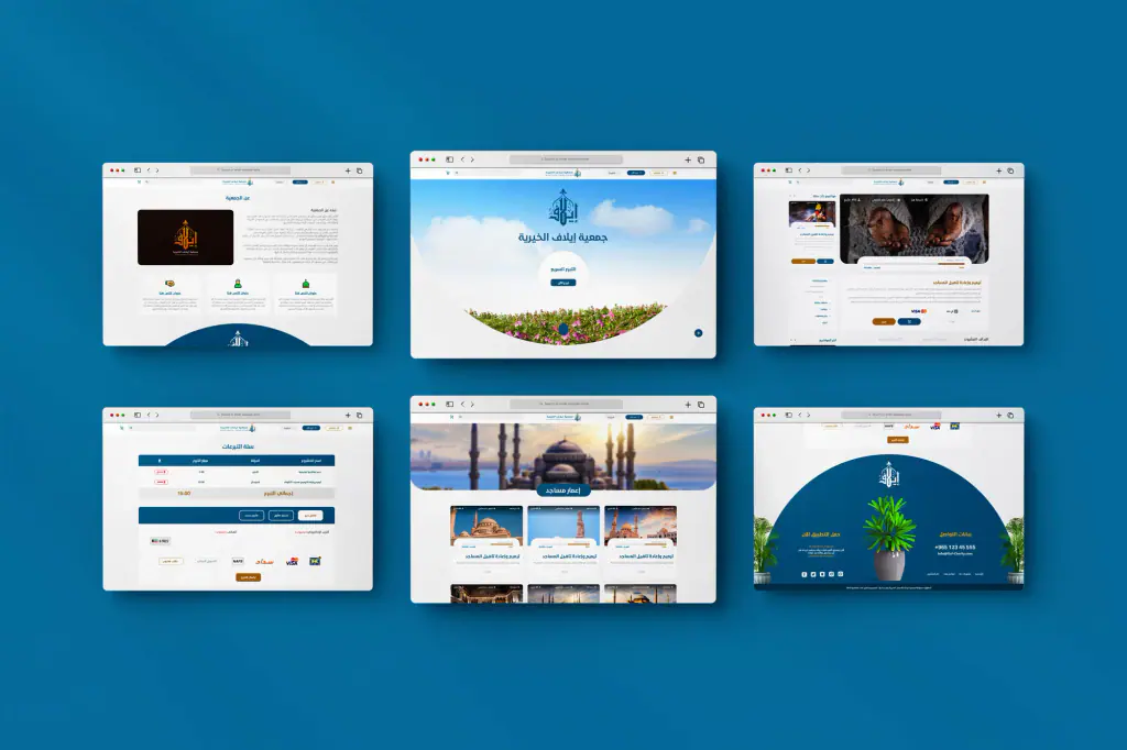 Digital products at Aldar: website design 1