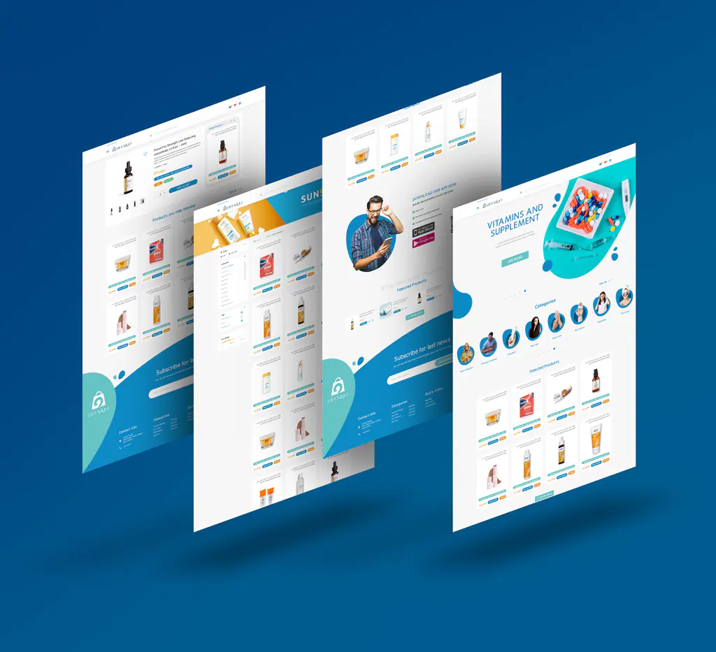 Digital products at Aldar: website design 3