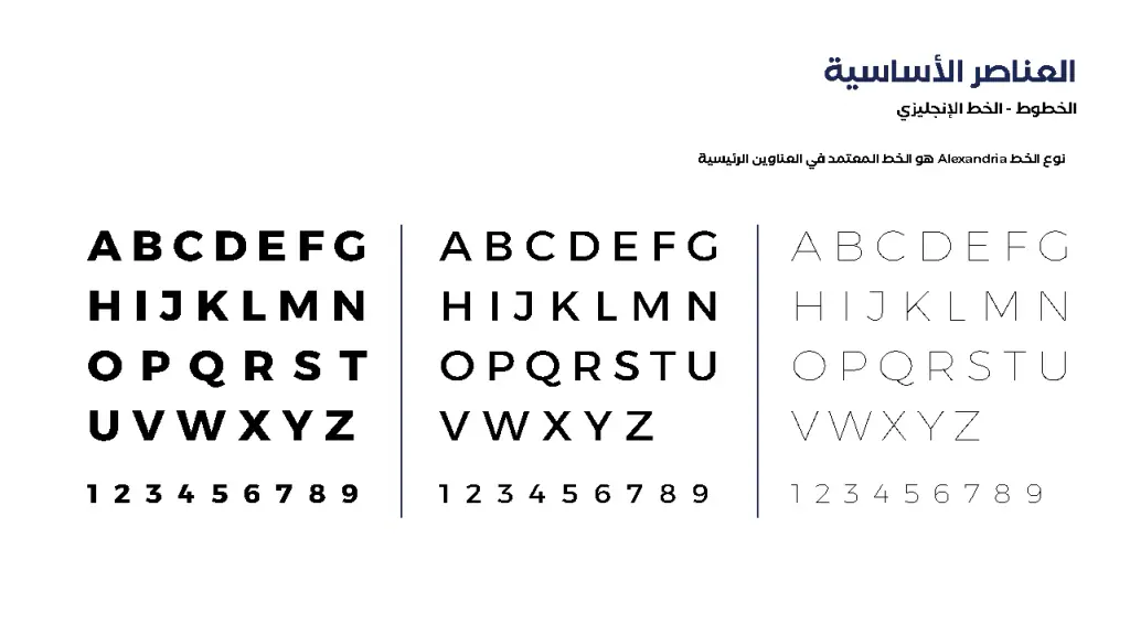Bana Real Estate: brand guidelines page 7