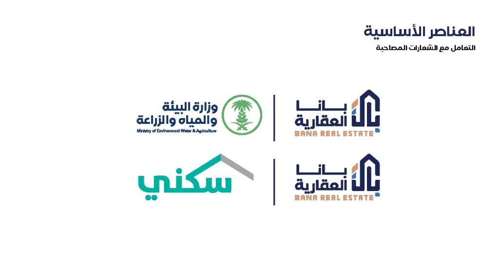 Bana Real Estate: brand guidelines page 9