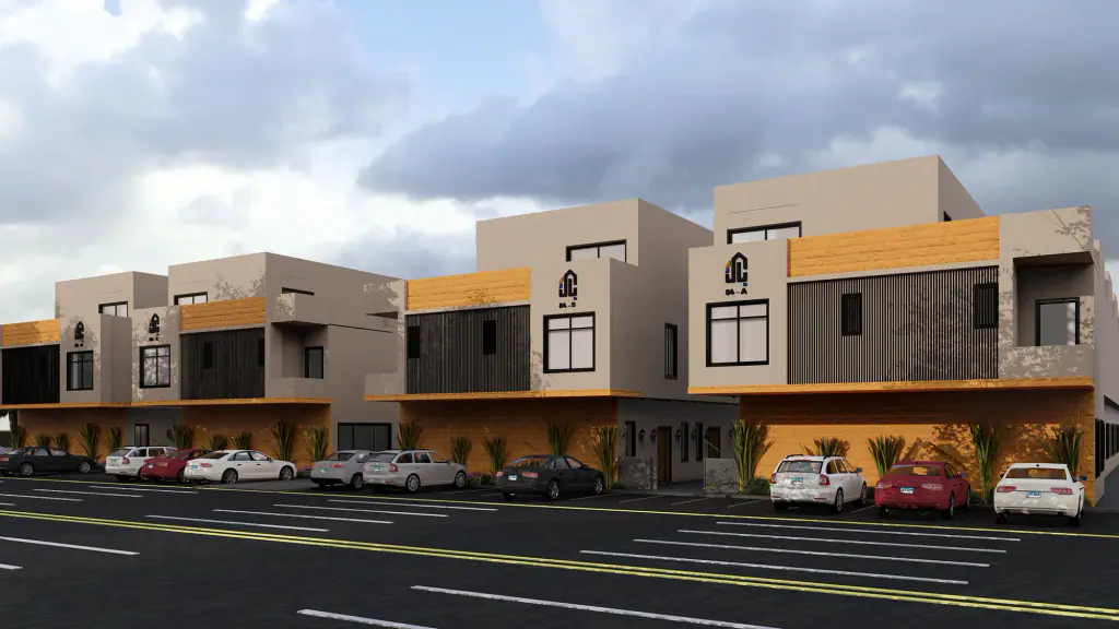 Bana Real Estate: project 84 render with signage 3