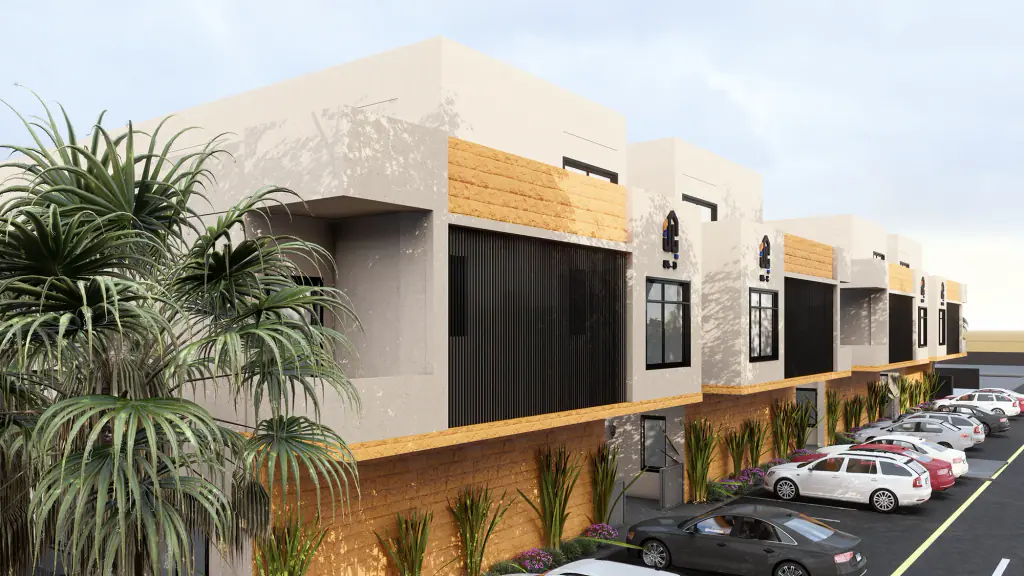 Bana Real Estate: project 84 render with signage 4