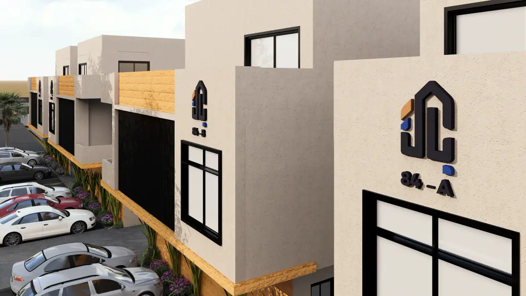 Bana Real Estate: project 84 render with signage 5