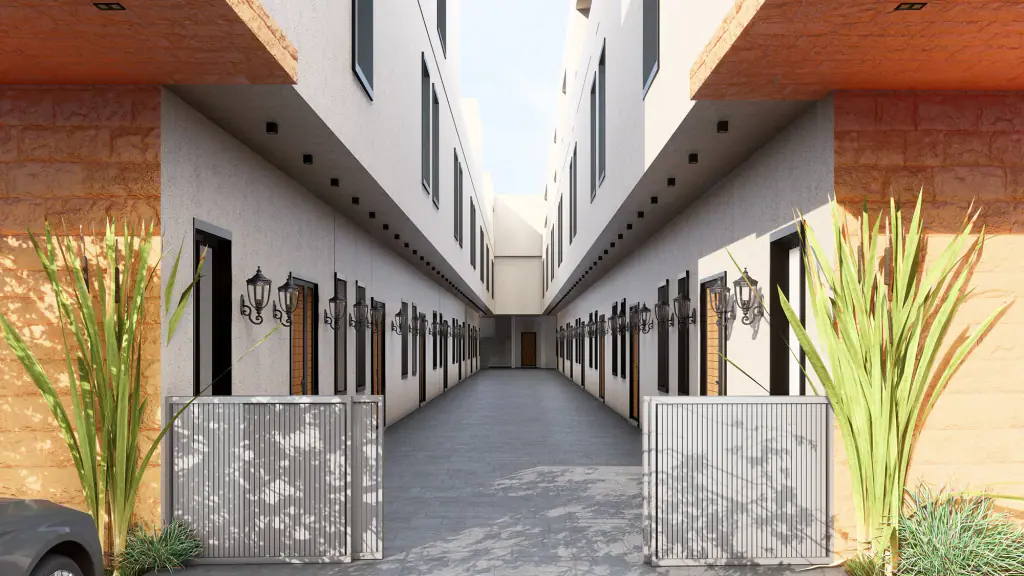 Bana Real Estate: project 84 render with signage 6