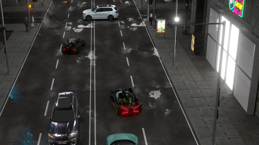 Night chase: frame 2