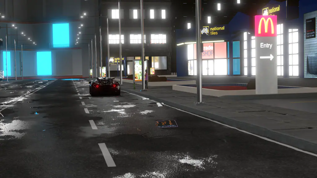 Night chase: frame 9