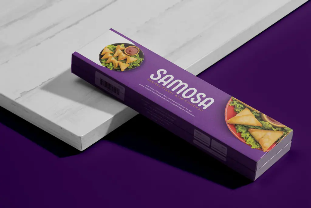 Family Life packaging: gollash and samosa pastry boxes 5