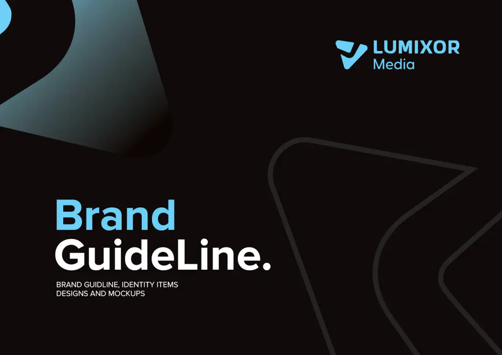 Lumixor Media: brand guidelines · cover