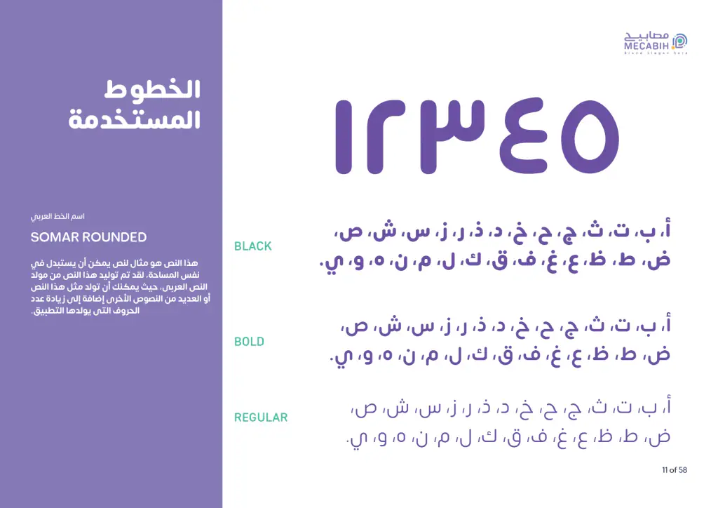 Masabih: brand guidelines, page 4
