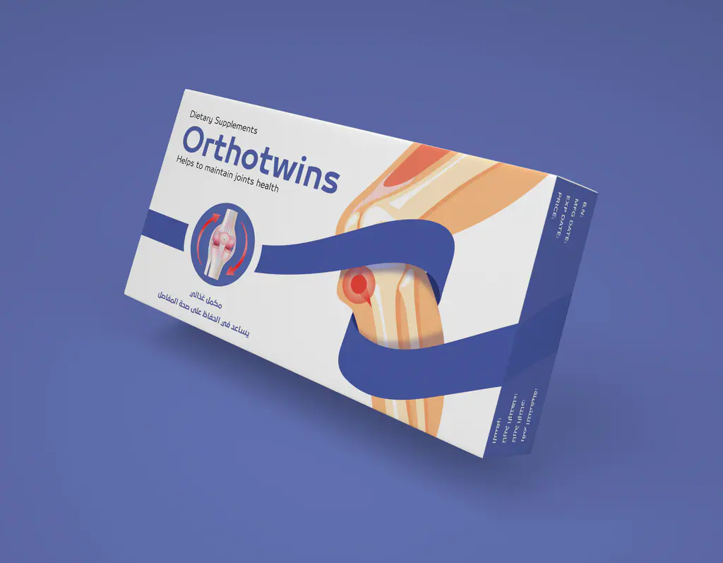 Twins Pharma packaging: orthotwins 2