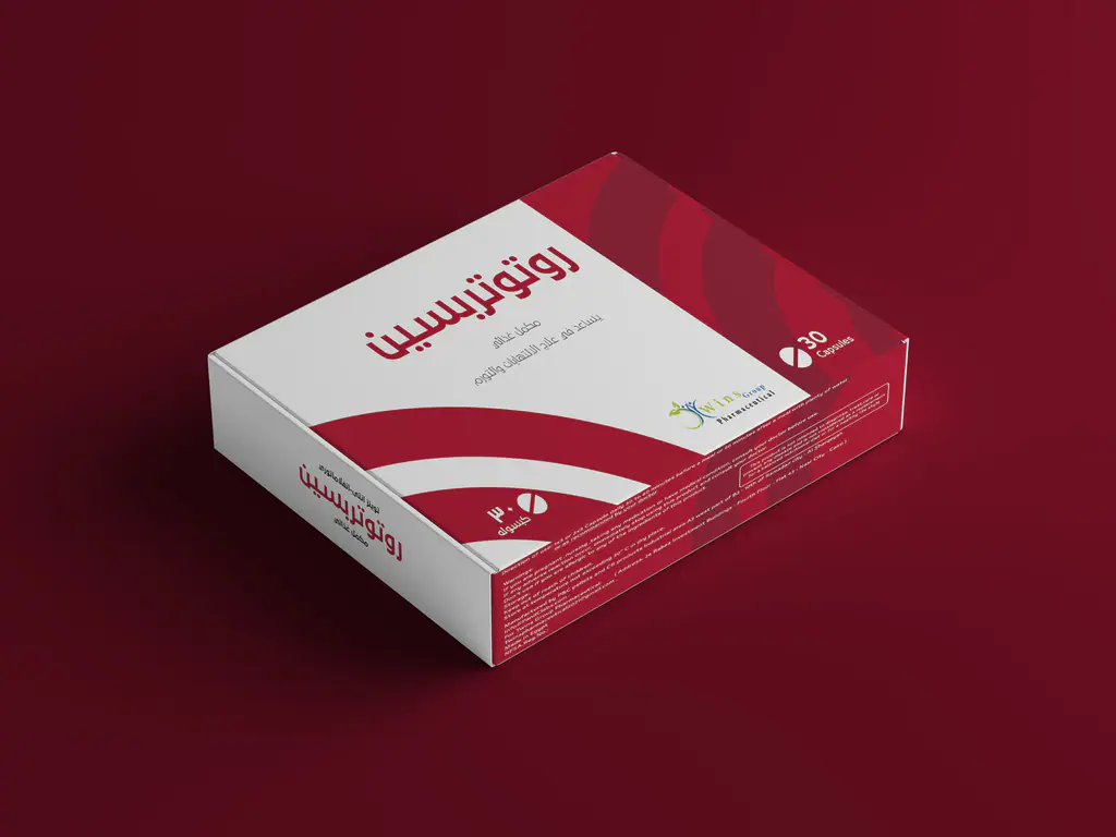 Twins Pharma packaging: rutotrypsin 1