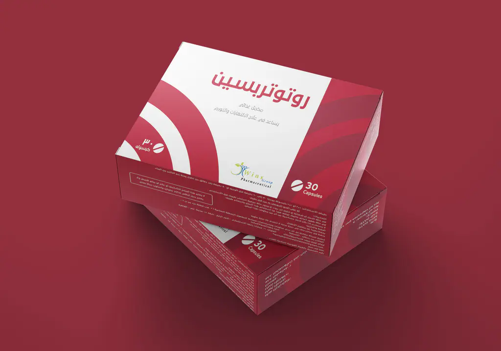 Twins Pharma packaging: rutotrypsin 2