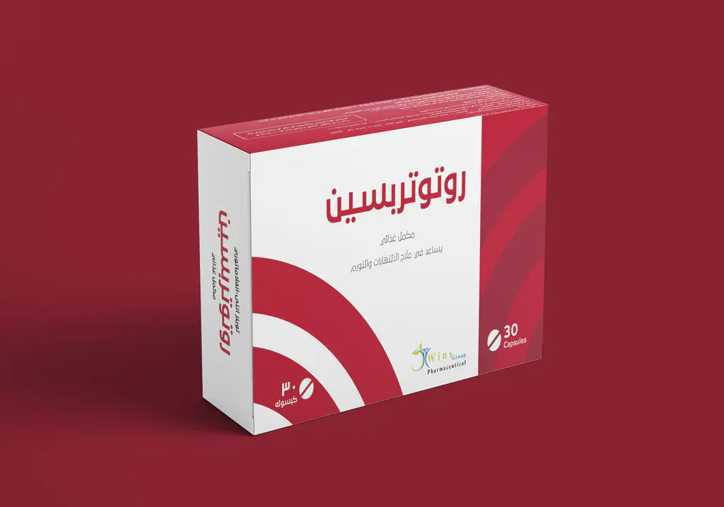 Twins Pharma packaging: rutotrypsin 3