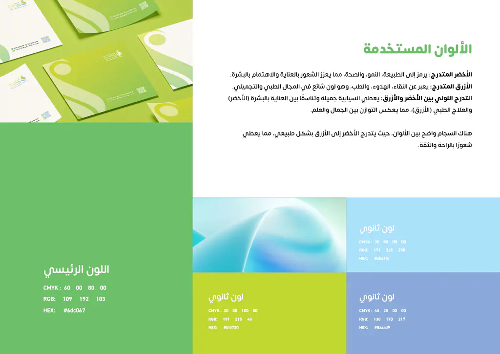 Rawnaq Medical Group: brand guide, page 6