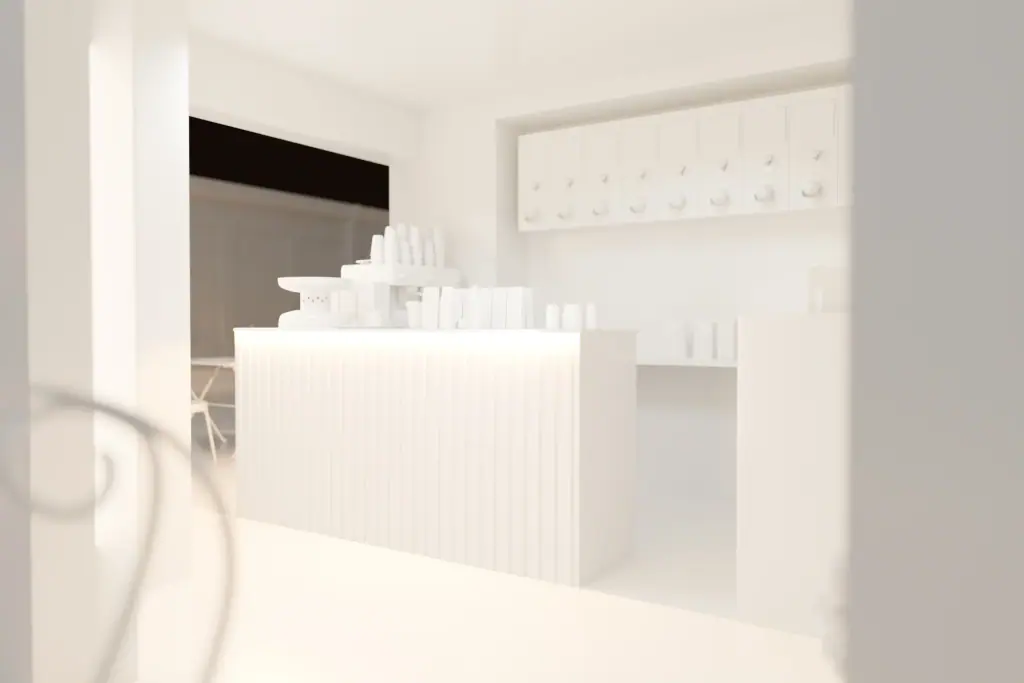 Coffe Shope 3d Model