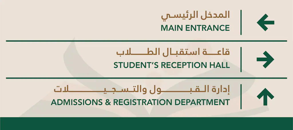 Wayfinding at Al-Mareiyah: shaqra University, College of Engineering 6