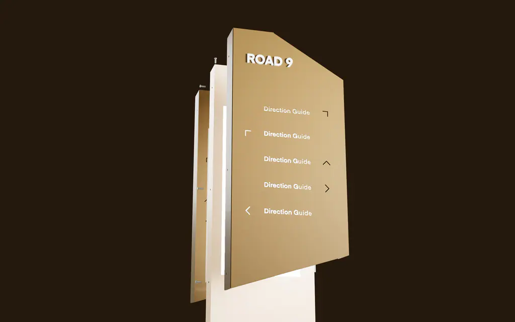 Wayfinding at Al-Mareiyah: wadi Al-Hada compound, wayfinding 2
